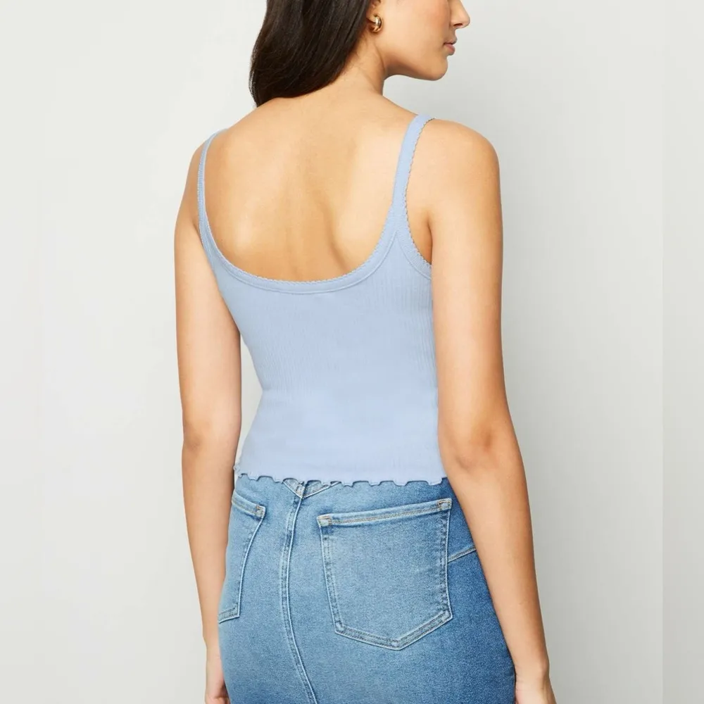 John Galt Ruffle Tank Top - Lavender - Image 3