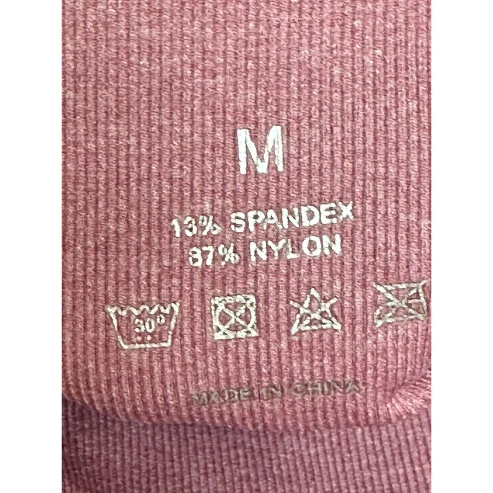 NVGTN Women's Size M Pink Seamless Shorts Athletic Yoga Stretch EUC - Image 5