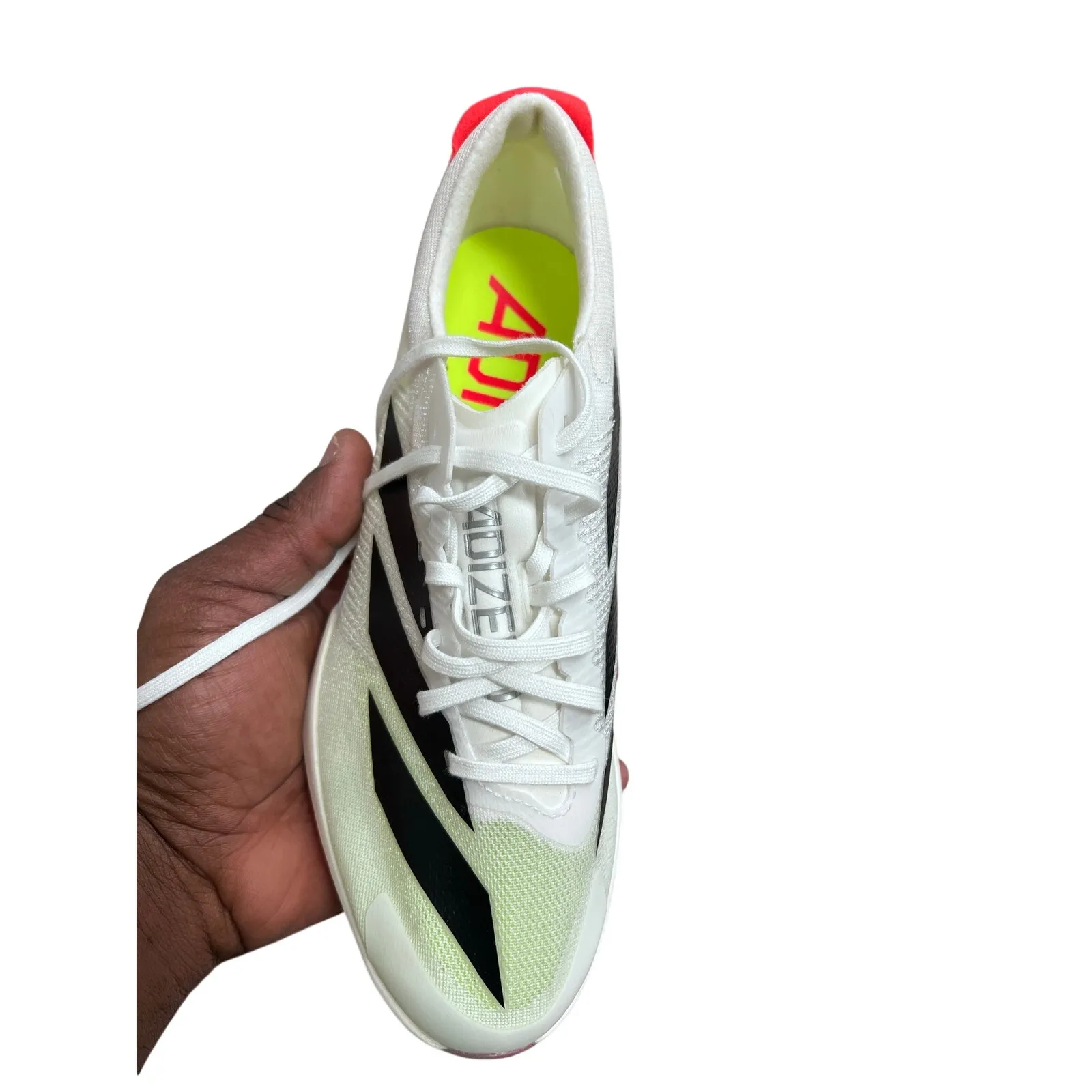 Adidas Adizero Finesse Track Spikes Mens 6.5 Womens 7.5 New White - Image 4