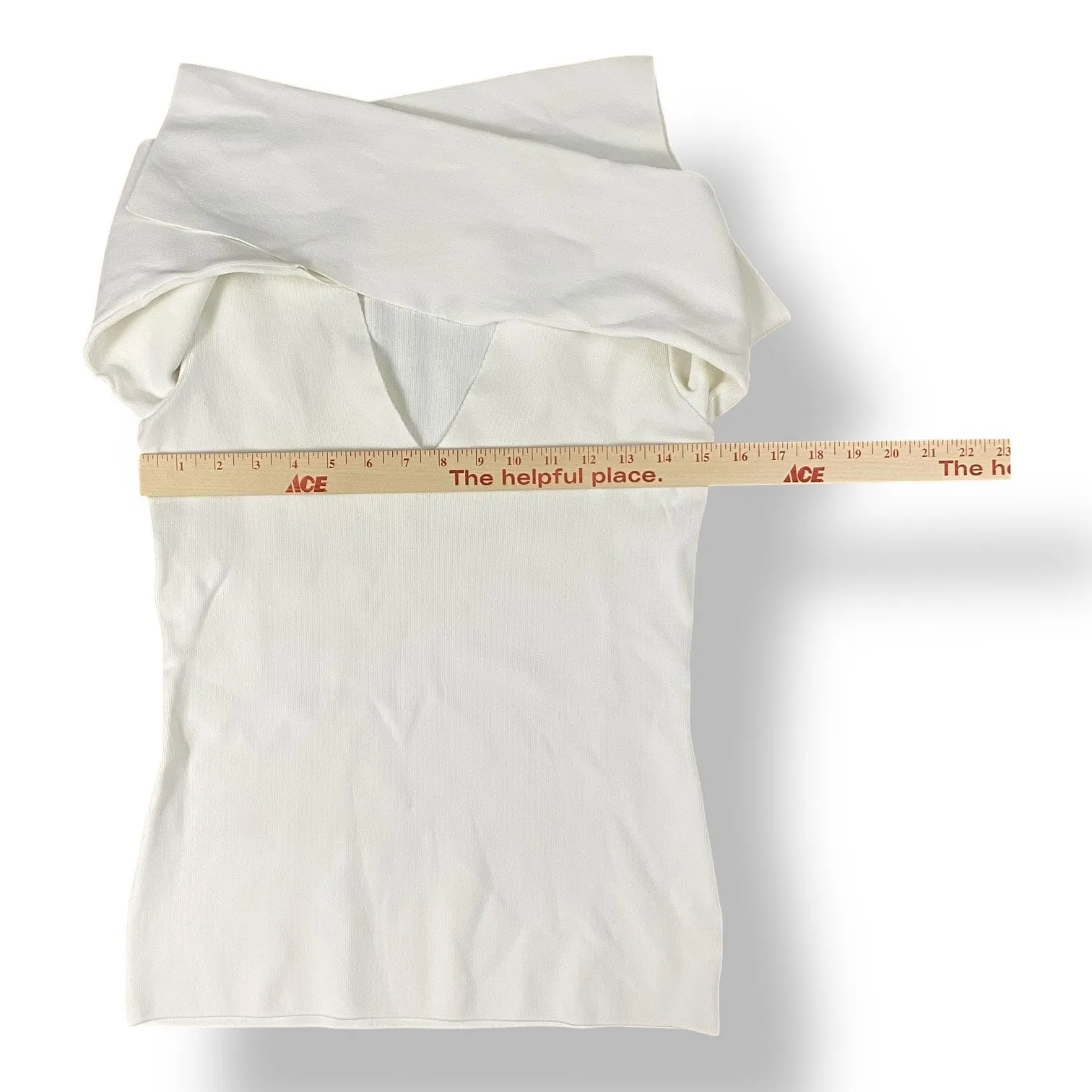 Solace London Orlina Top Womens Size 4 In Cream Designer‎ Party - Image 4