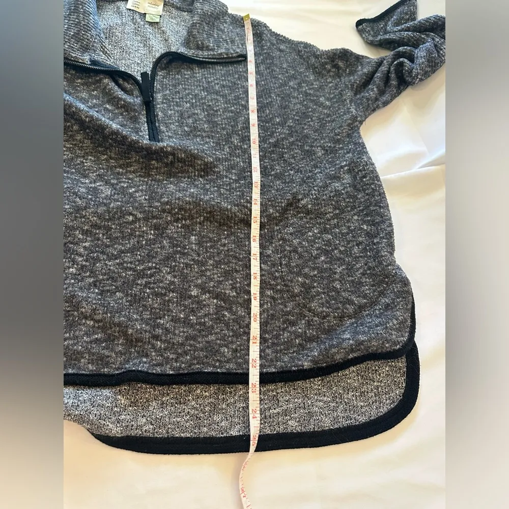 Women’s Anthropology Three-Quarter Zip Pull Over - Image 6