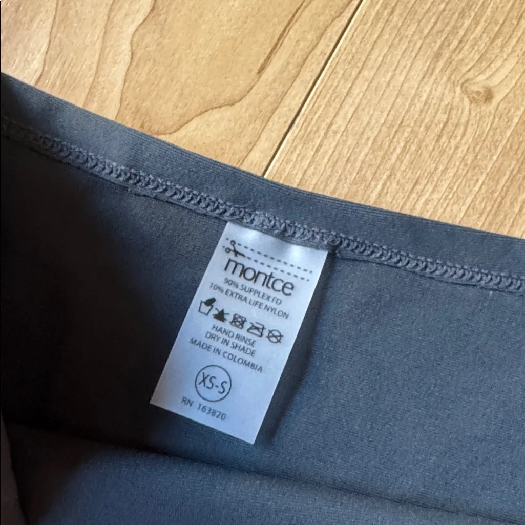 Montce Mini Skirt Gray Size undefined - Image 2