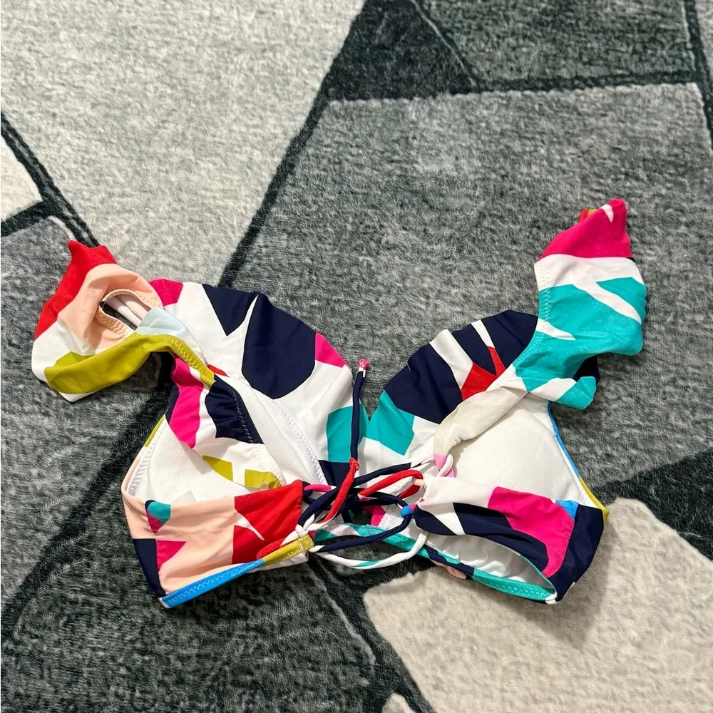 Raisins Pink and Blue Bikini Swimwear Set Size M - Image 10