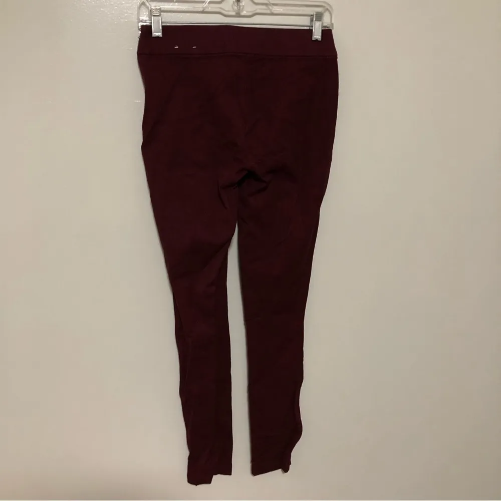 White House Black Market Legging Pants Burgundy 0 - Image 3