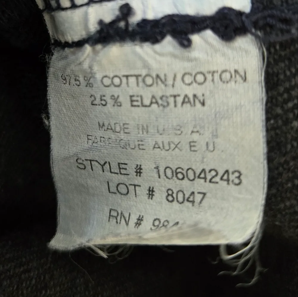 Theory Bootcut Blue Denim Trousers size 6 - Image 9