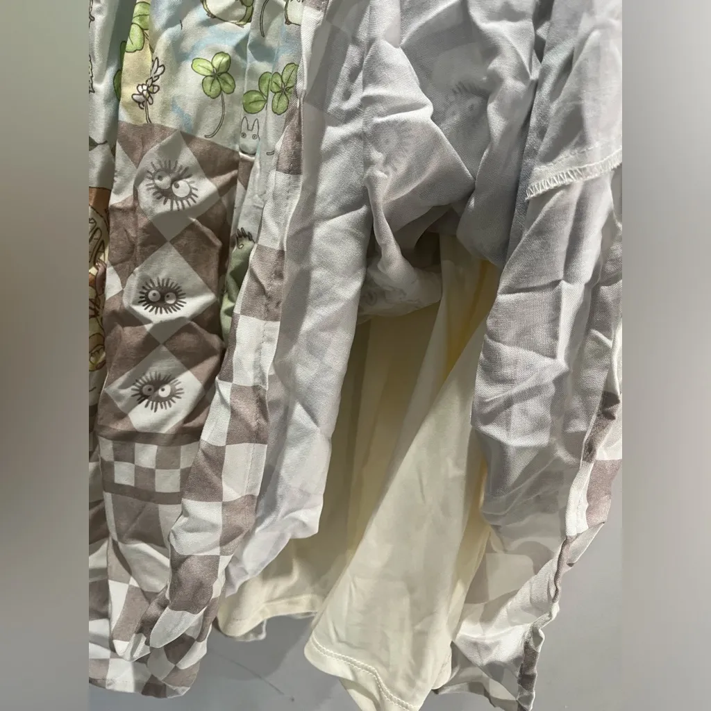 Studio Ghibli My Neighbor Totoro Mosaic Midi Dress (Medium) - Image 9