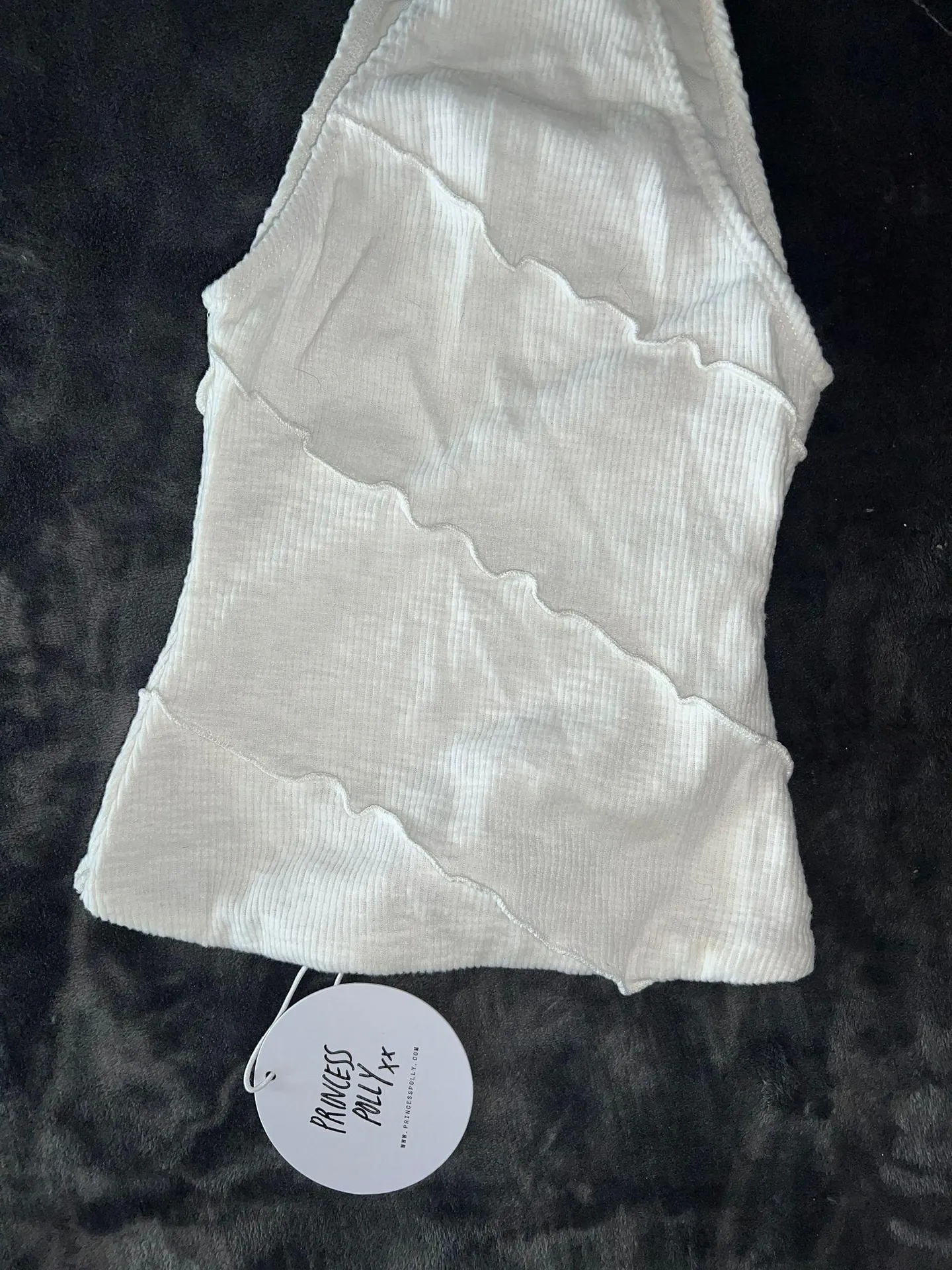 Oscar Strapless Bodysuit in White - Image 7