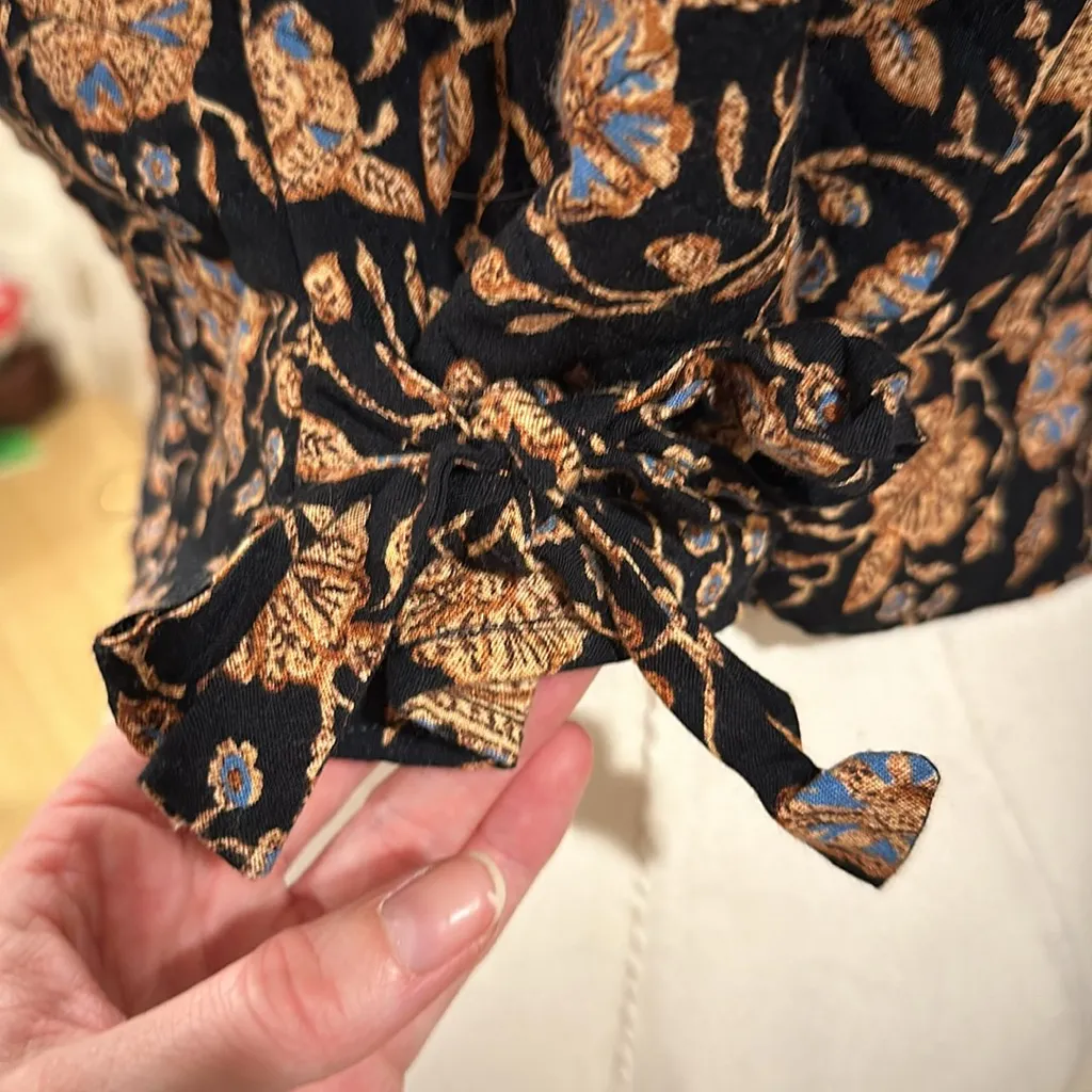 Vintage quilted vest Black Size undefined - Image 5