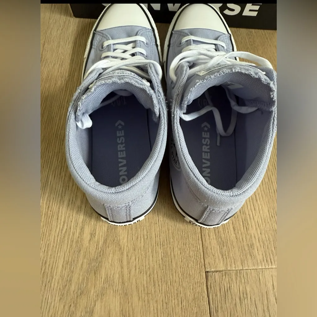 Converse CTAS A12182F Madison Mid Lilac Pewter size 8.5 women New In Box - Image 3