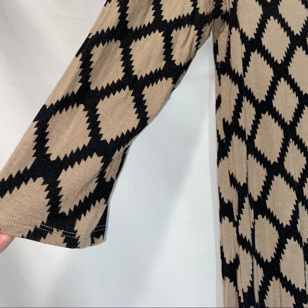 Hourglass Lilly Black & Tan Tunic/Dress XS - Image 4