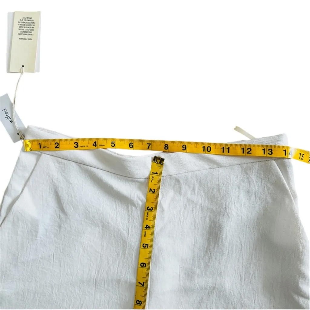 Aritzia  Wilfred Lalemont pants culottes in light birch NEW - Image 9