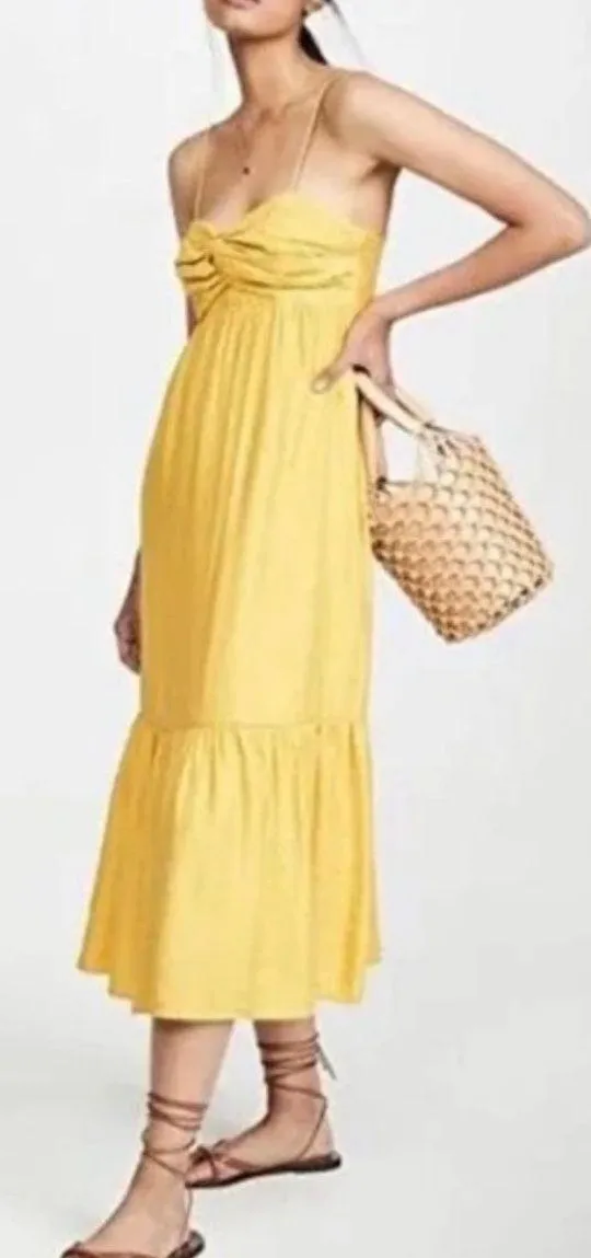 Clayton Ruffle Hem Midi Sundress - Image 2