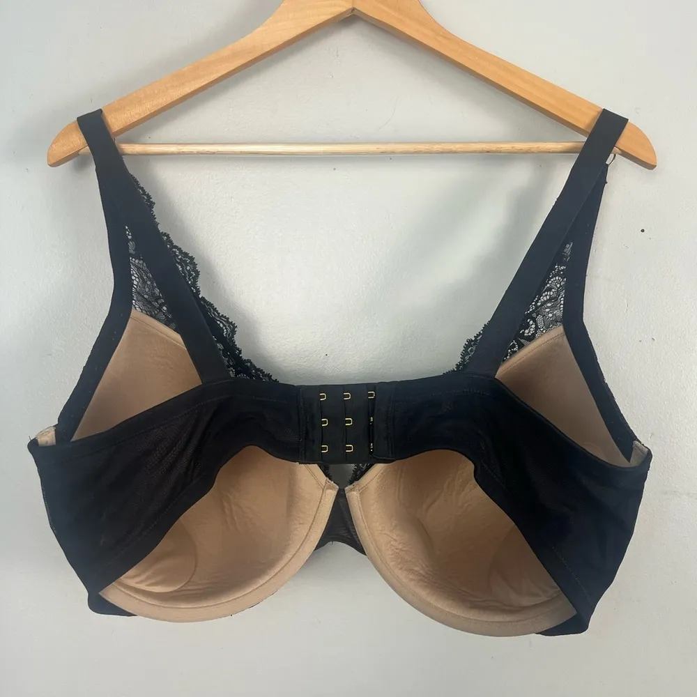 ThirdLove black 24/7 Lace Contour Plunge  Bra size 40F - Image 5
