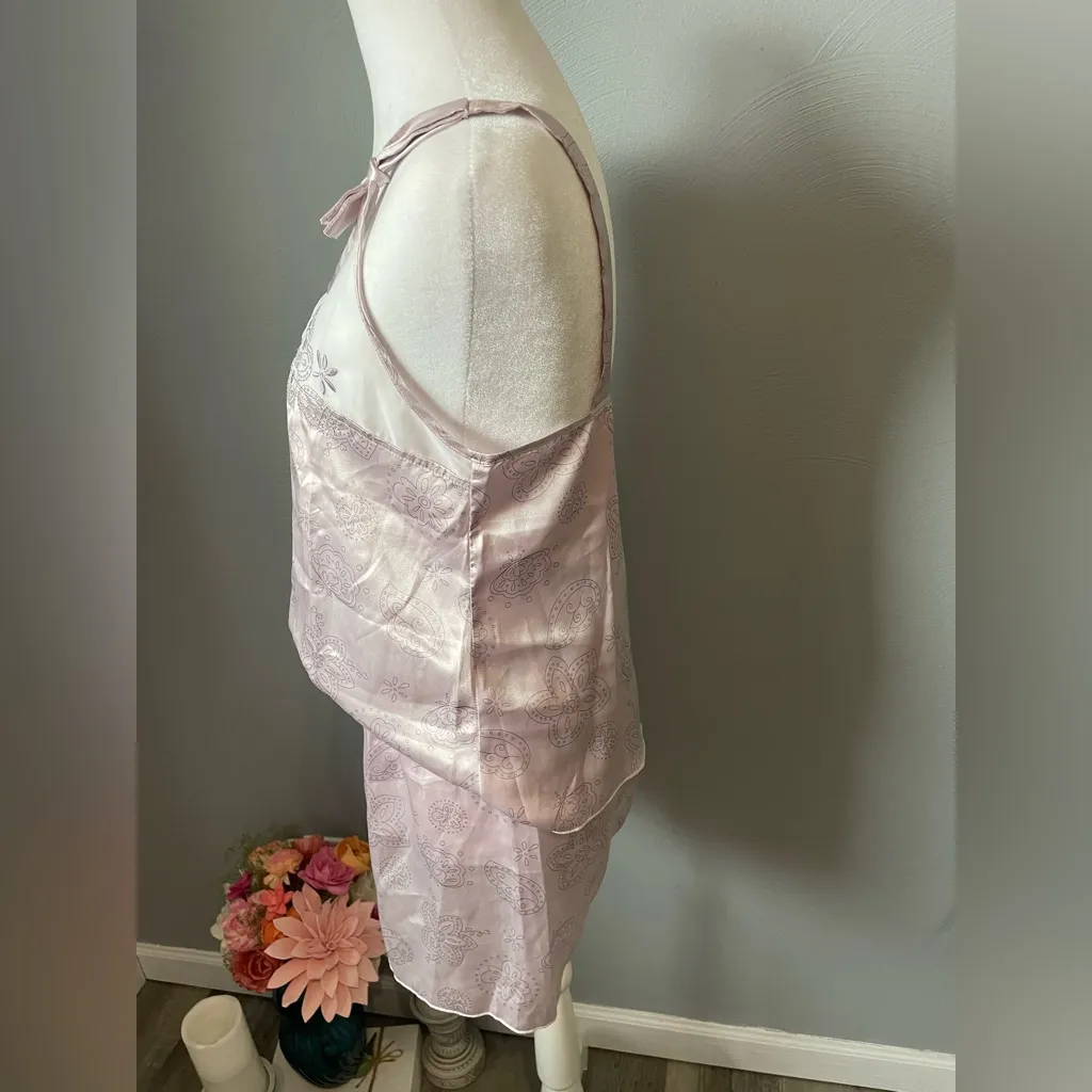 Pajamagram Light Purple Satin Cami & Shorts Set - Image 2
