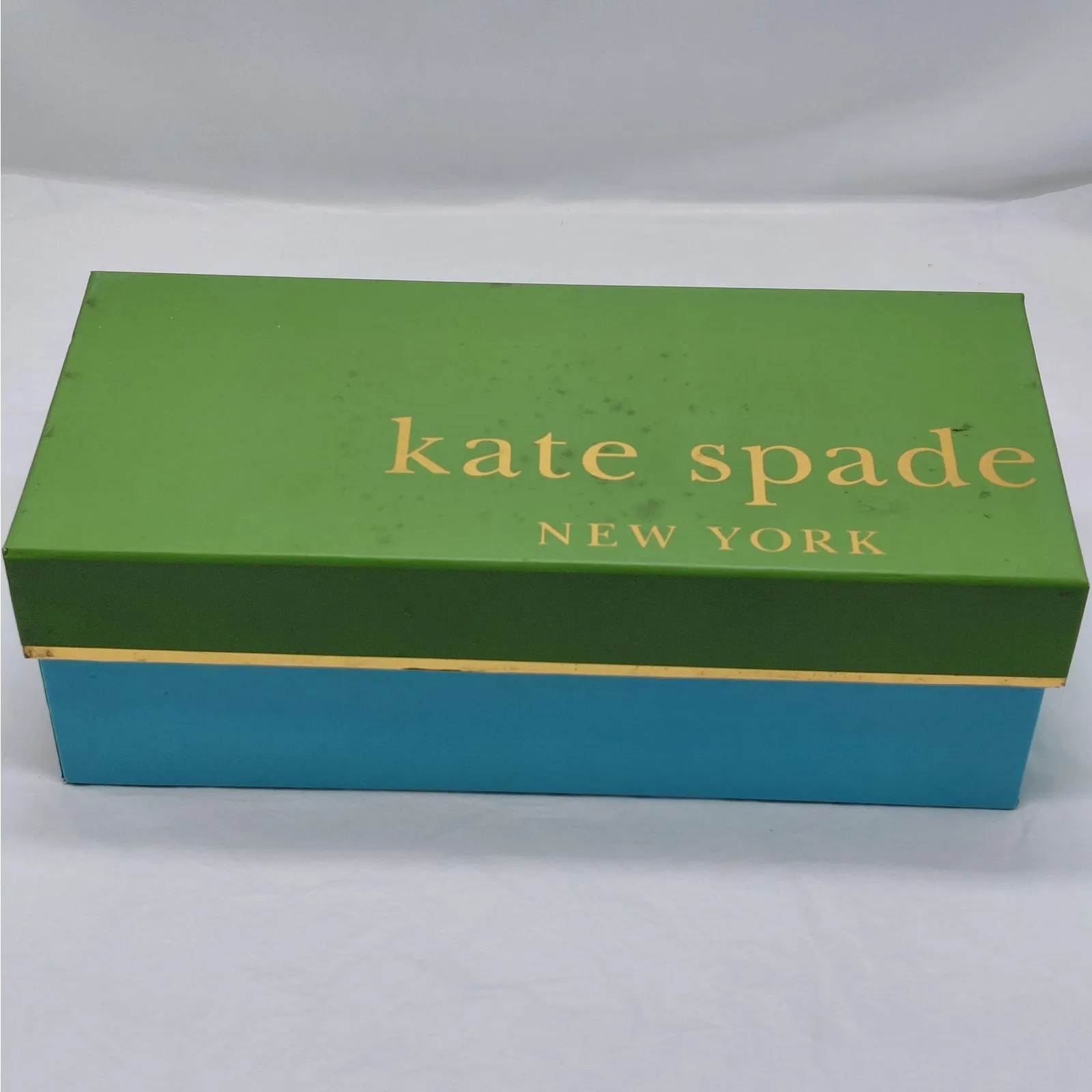 Kate Spade Womens Flats Size 9.5 Blue Denim Silver Metallic Quiet Luxury Shoes - Image 7