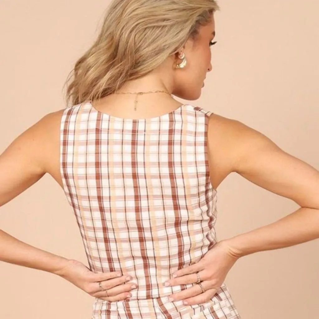 NWT: Petal and Pup Anita Cropped Top in L - Image 6