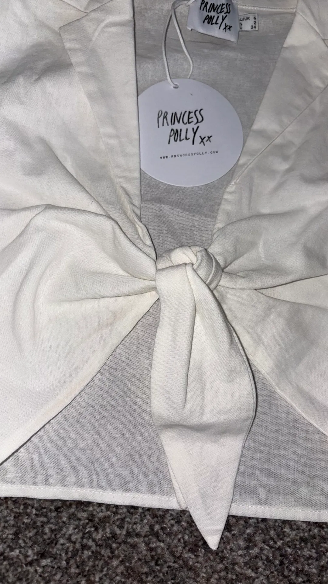 Princess Polly Everlasting Love Top White - Image 6