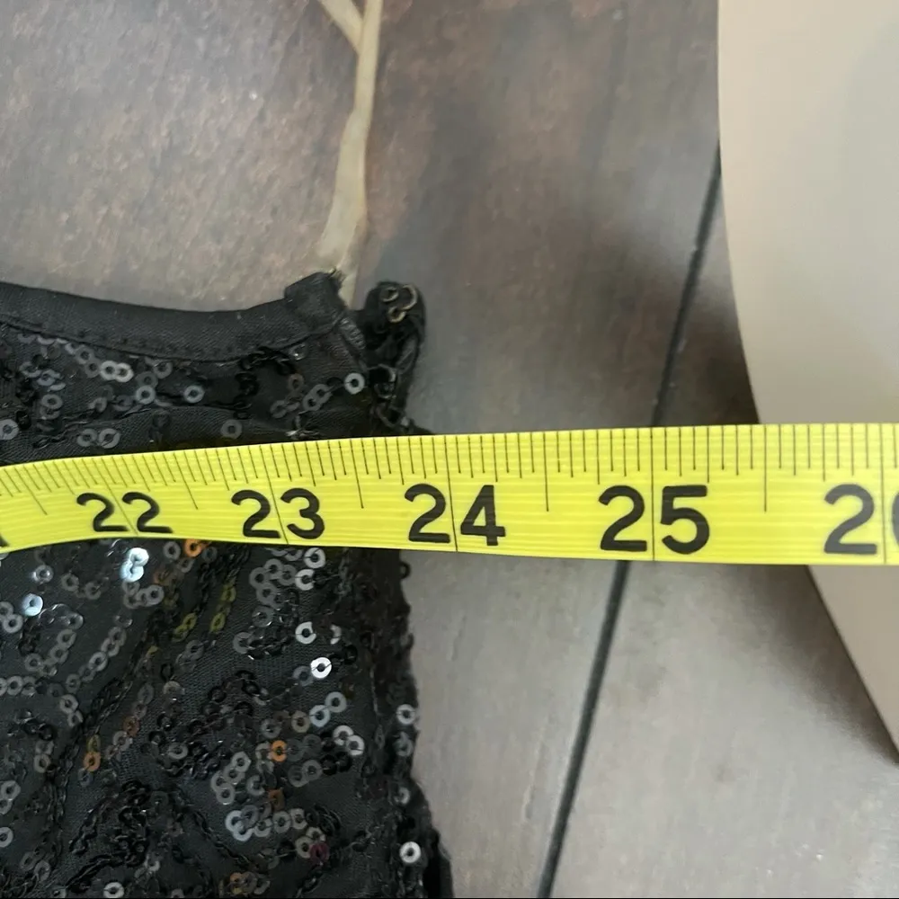 WINDSOR sequin top one shoulder neckline with asymmetrical neckline one sleeve - Image 7