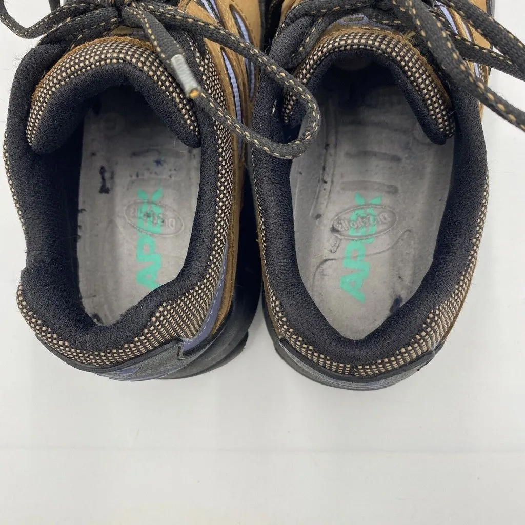 Apex Hiking Shoes Tan / Periwinkle Size 7.5 W Brown - Image 5