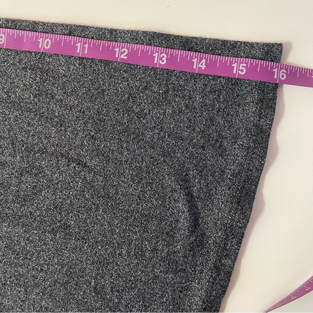 Caution to the Wind Dark Gray Flared Sleeve Boxy Fit Hoodie Size M EUC - Image 7