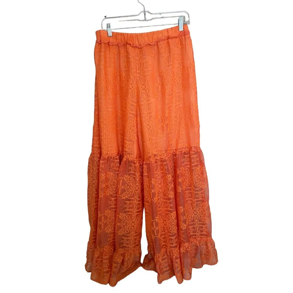 Anthropologie Chiffon Palazzo Pants - Image 6