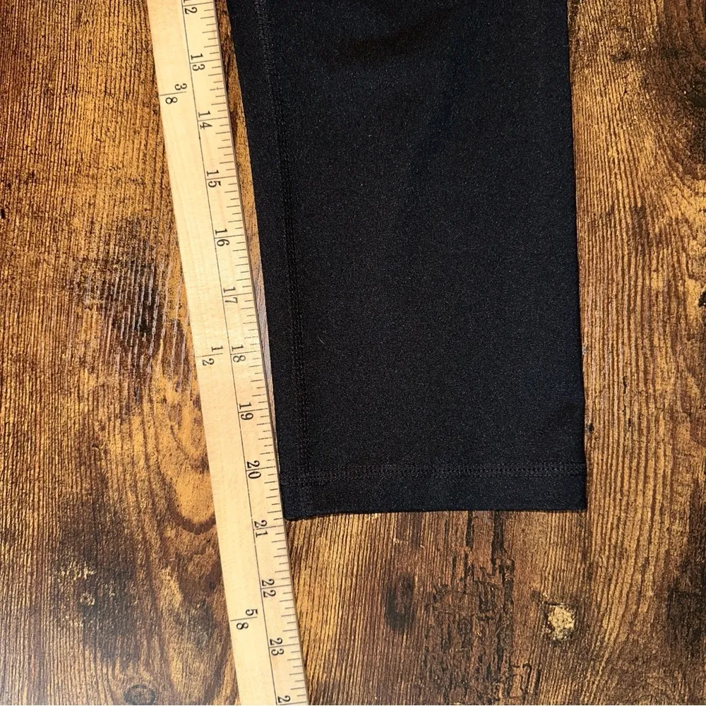 Z by Zella Pants Womens Small Black Mid Rise Crop Leggings - Image 5