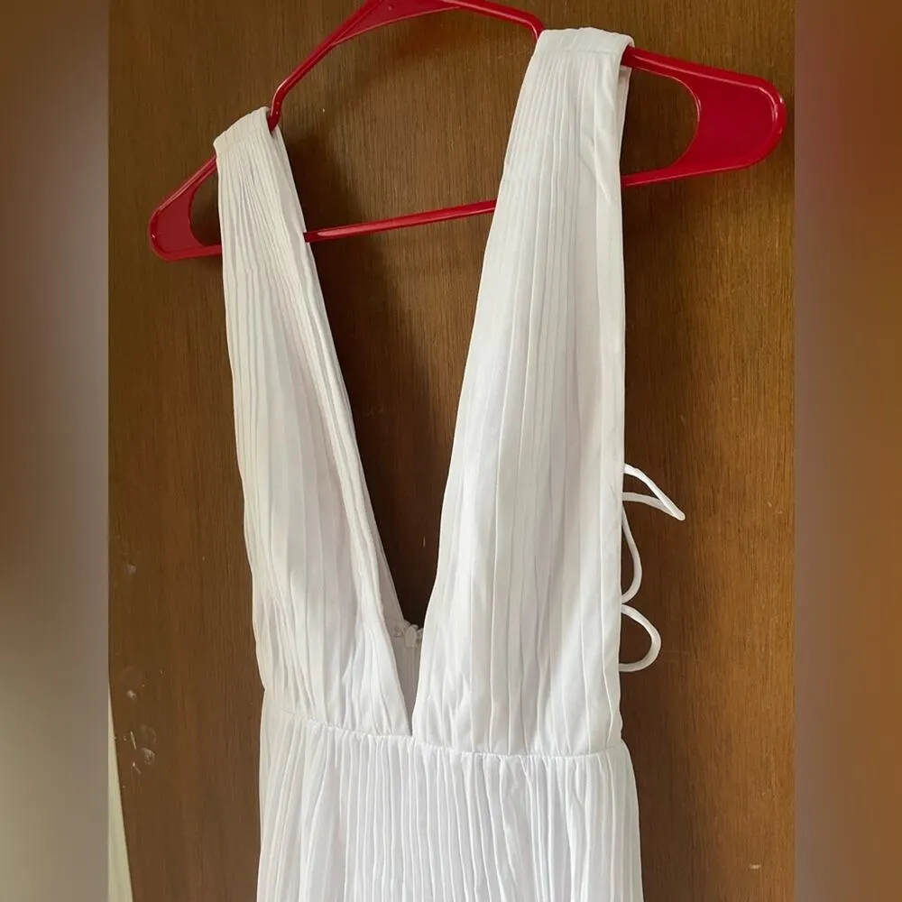 Fame & partners white Allegra maxi gown - Image 10