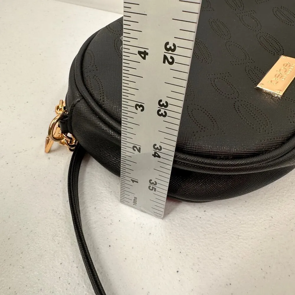 Bebe Black Circle Chain Crossbody Purse NWOT - Image 3