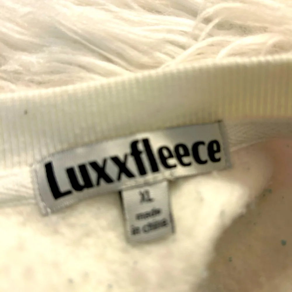 Cropped Pearl Heart Sweatshirt! Pink Size XL - Image 5