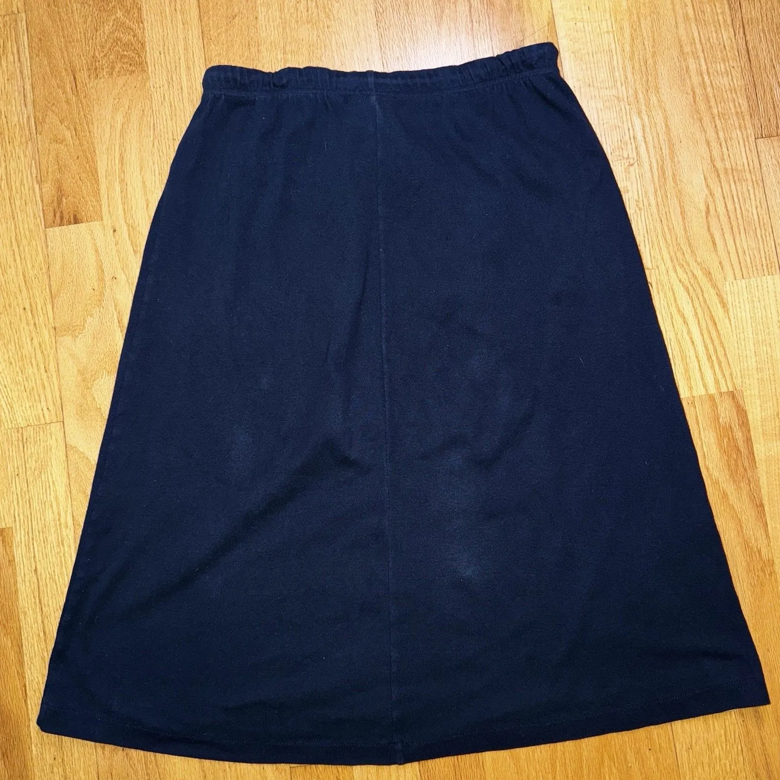 Vintage Disney Pooh & Tigger Women’s 90s/Y2K Embroidered Midi Skirt Navy Blue XL - Image 2