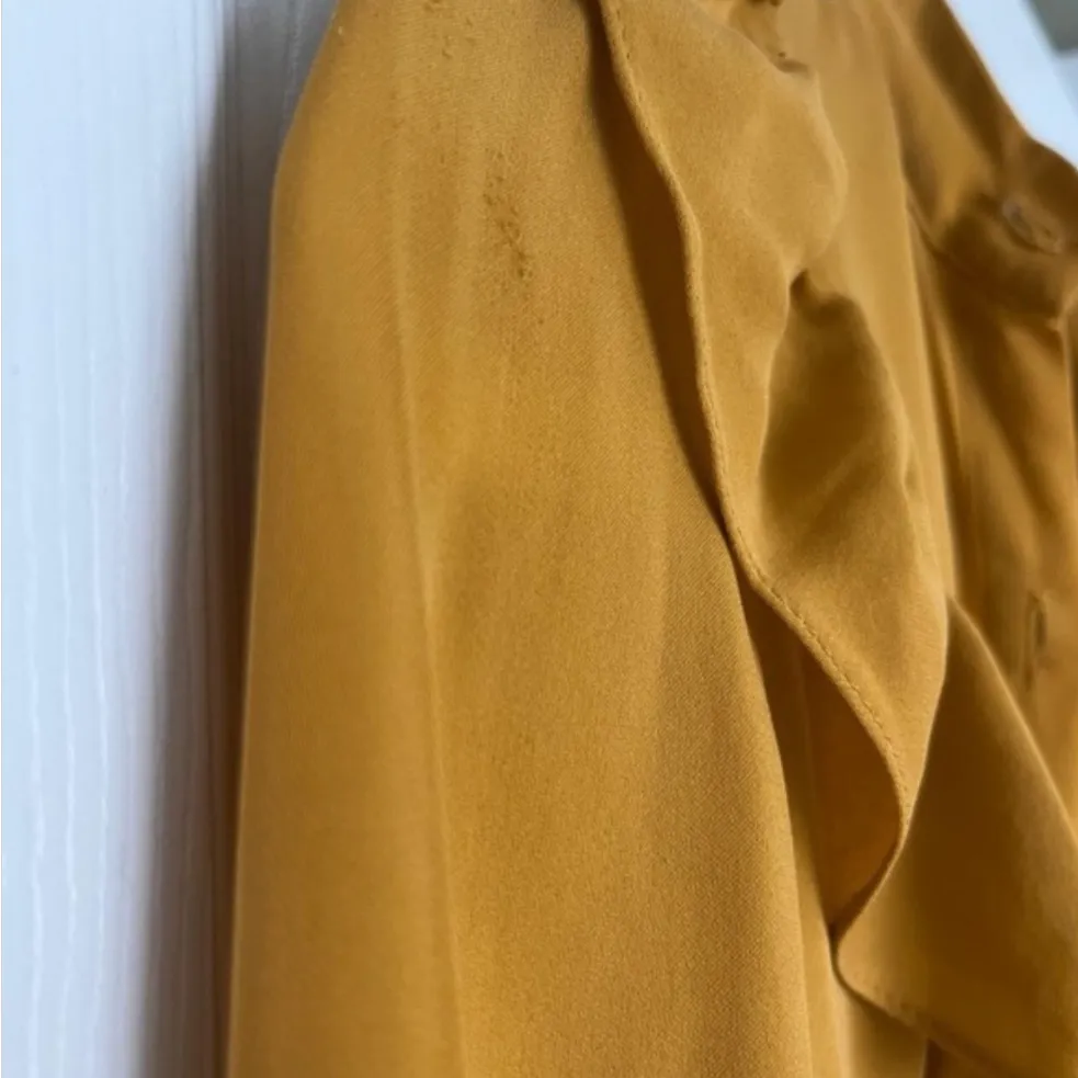 XS Stoned Immaculate Brigitte Long Sleeve Mock Neck Button - Image 5