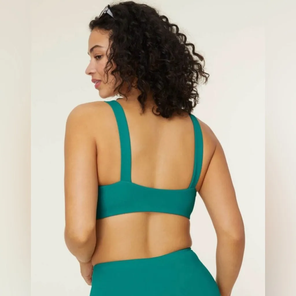 Andie Swim ‘The Portofino’ Bikini Top | Size Medium | Peacock | Rare Style - NWT - Image 6