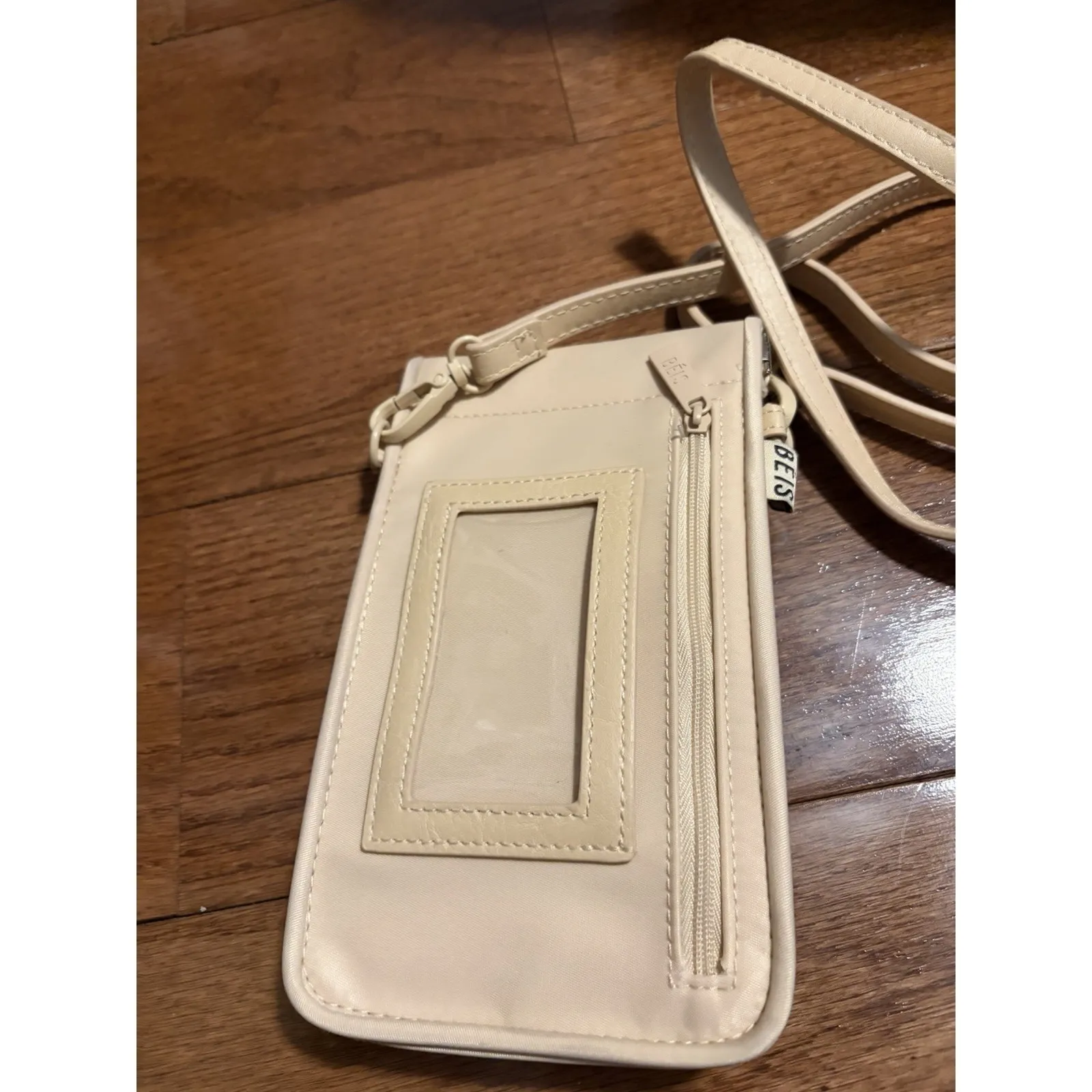 BEIS The ID Crossbody Bag in Beige Small - Image 3