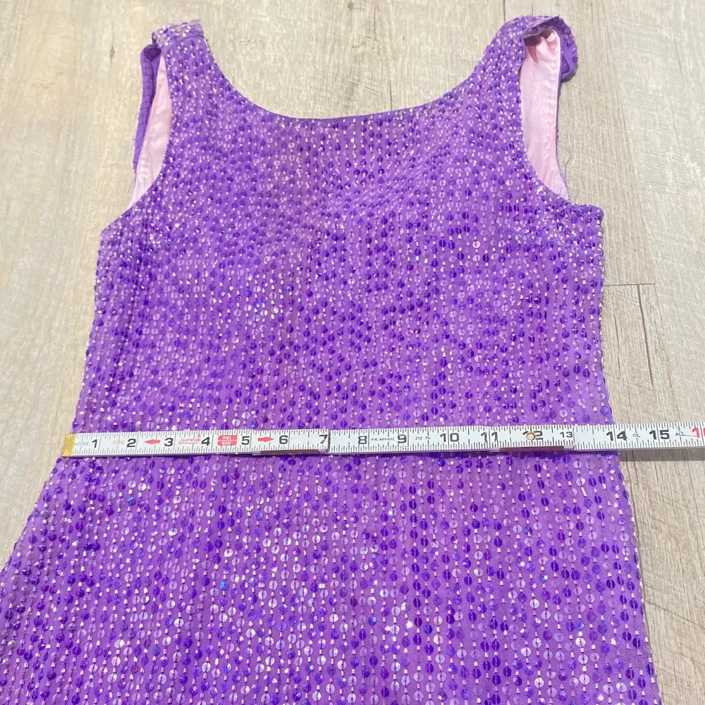 ALEXIA ADMOR Sequin Cocktail Dress Sz XS - Image 10