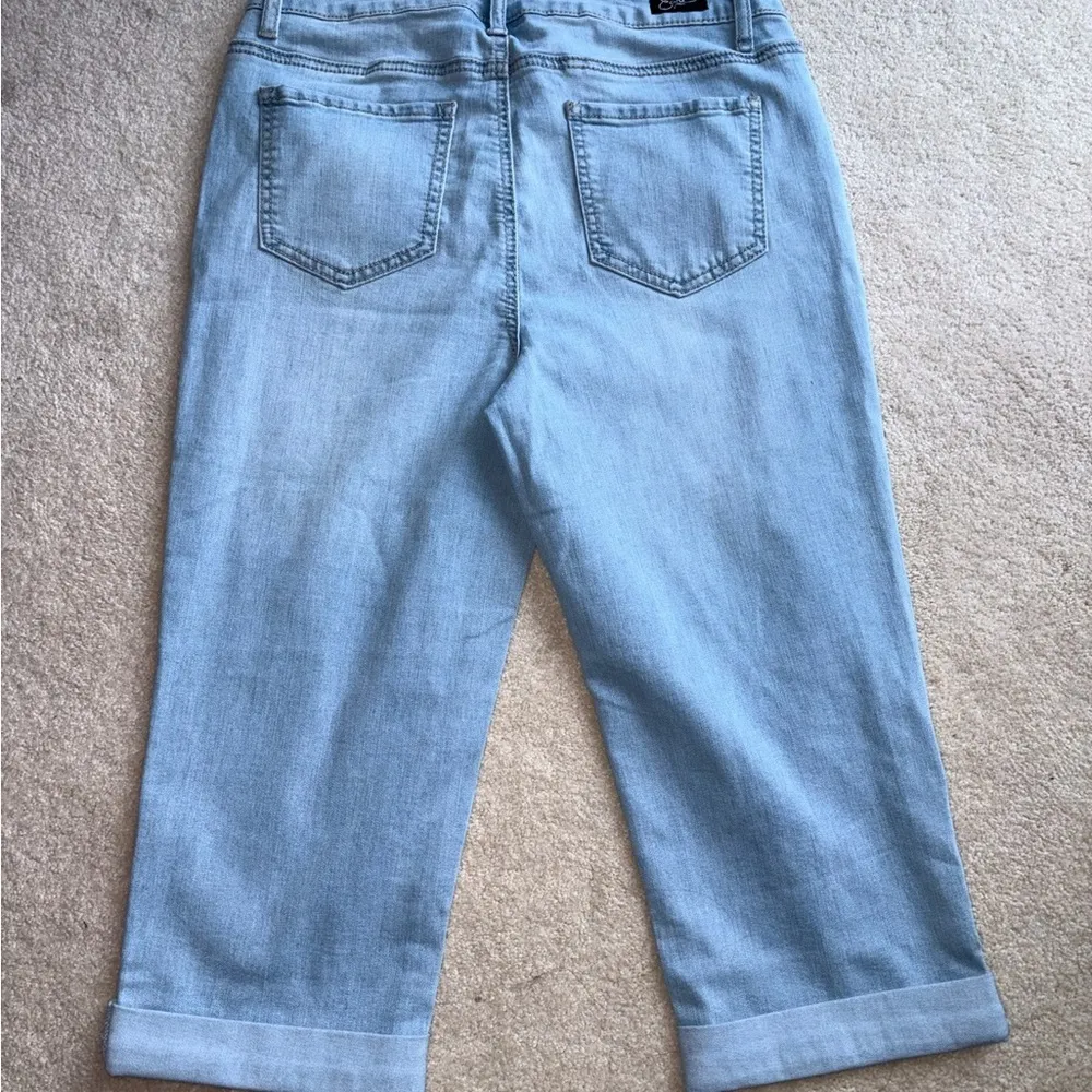 Earl Jeans capri Blue Denim size 8 - Image 9