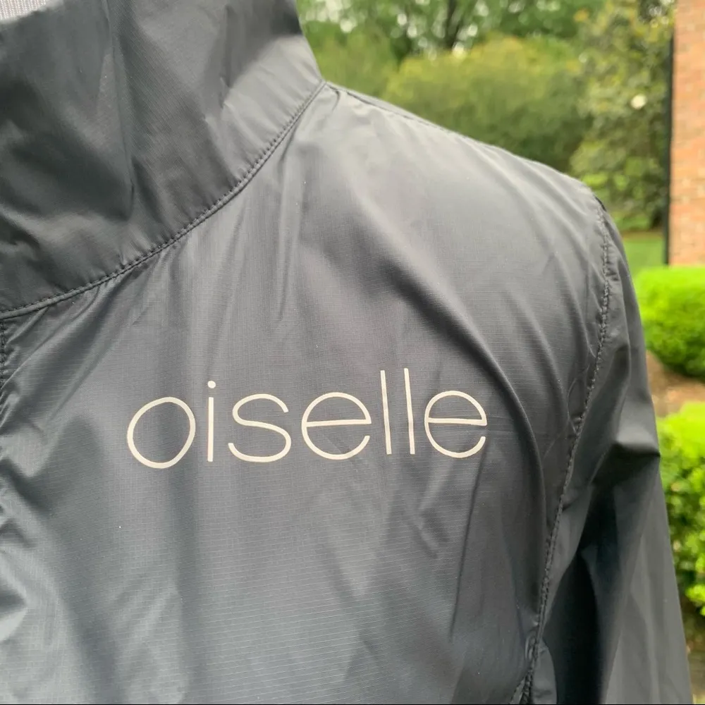 NWT Oiselle Black Limber Running Jacket Nylon Windbreaker XS NEW - Image 2