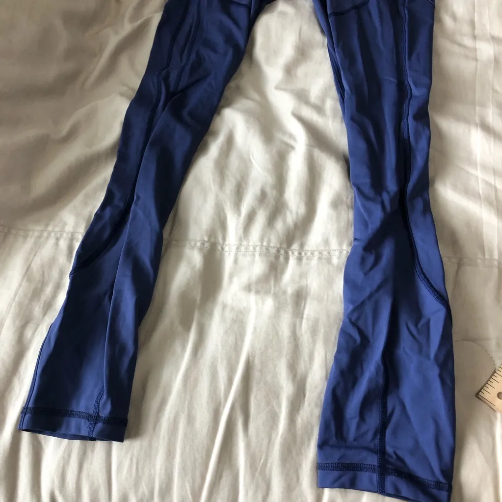 Lululemon Athletica Blue Leggings Lululemon All The Right Places Pant II size 4 - Image 10
