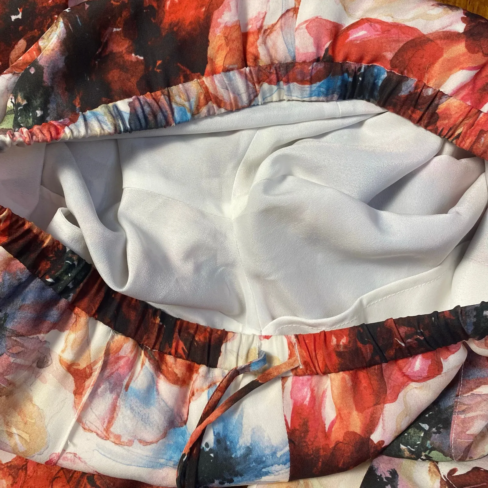 Haute Hippie Women’s Silk‎ Floral Print Slim Slouchy Pant Size S Boho Indie - Image 11