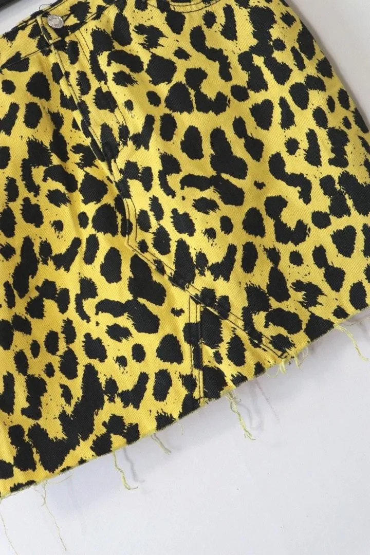 Cheetah Print Skirt - Image 8