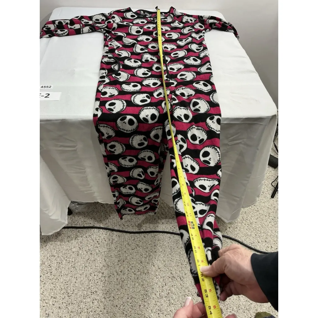 Womans Disney Tim Burtons The Nightmare Before Christmas 1 Pc Pjs M Pink Black - Image 6