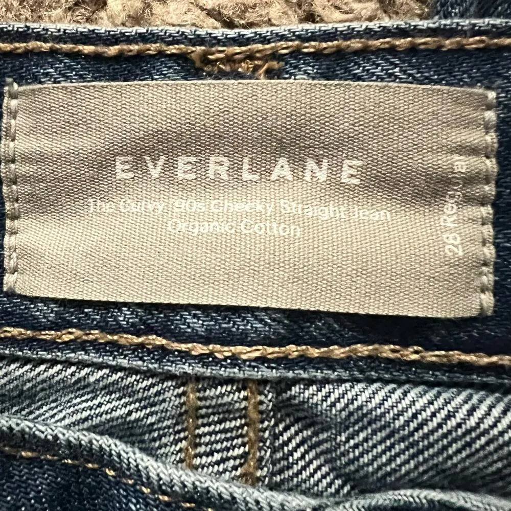 Everlane The Curvy 90s Cheeky Straight Jean 28
Regular Women’s Medium Blue - Image 4