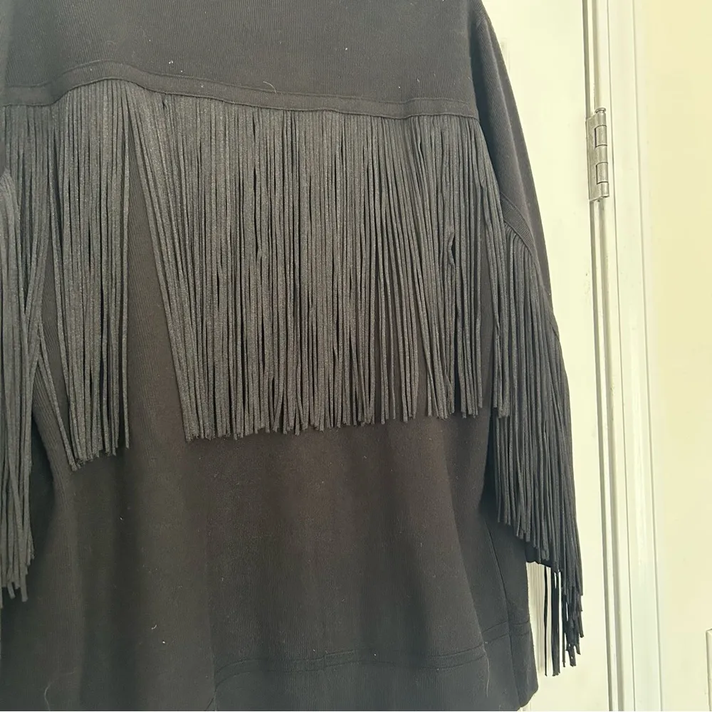 Muche Et Muchette Yellowstone Fringe Stud Jacket Black Size undefined - Image 5