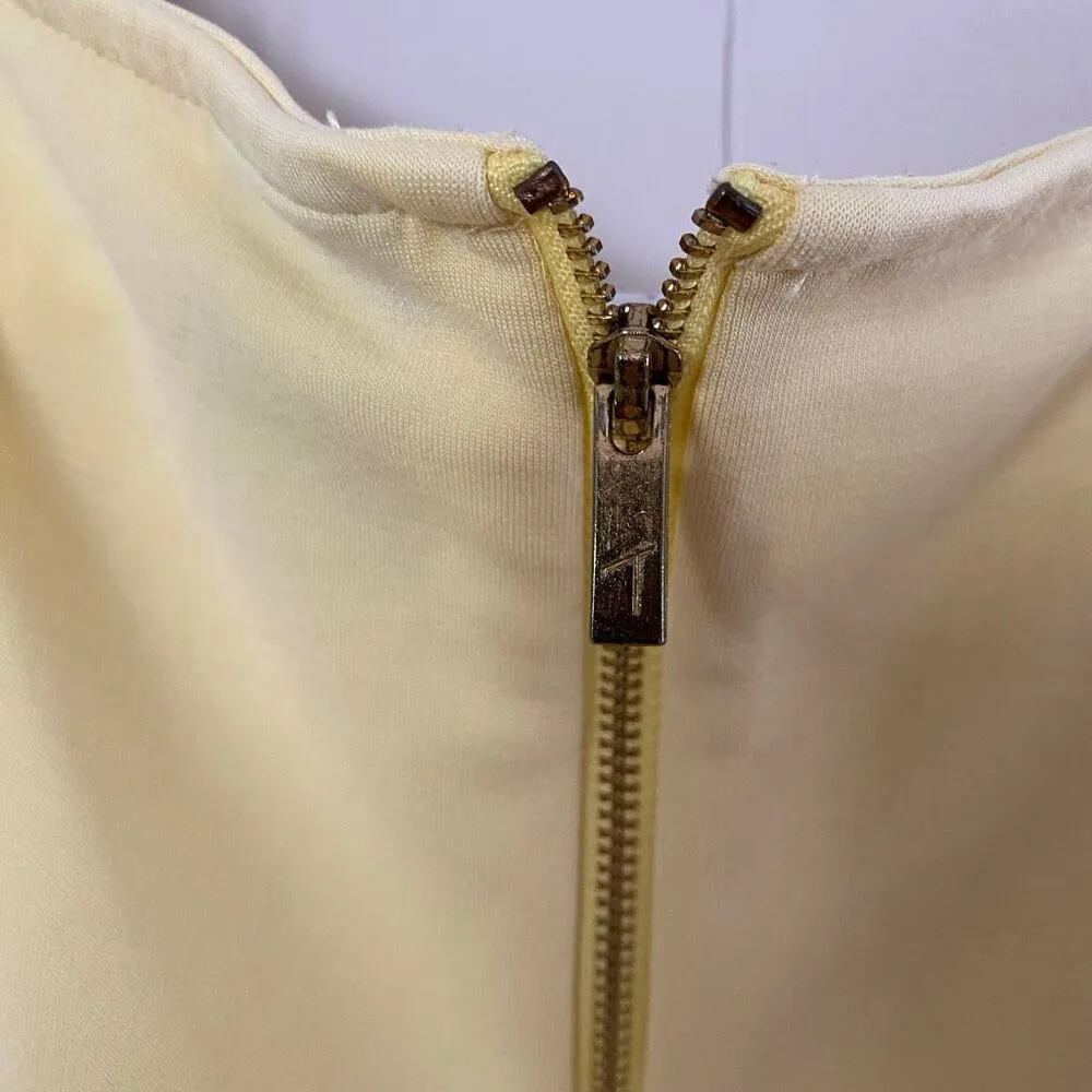 Taylor Woman Yellow Dress 14W Ruffle Sleeve Shift Dress Plus Size Cocktail Sprin Size L - Image 7