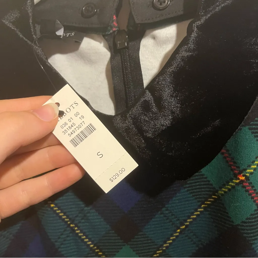 NWT Talbots Black Watch Tartan Plaid A - Image 5