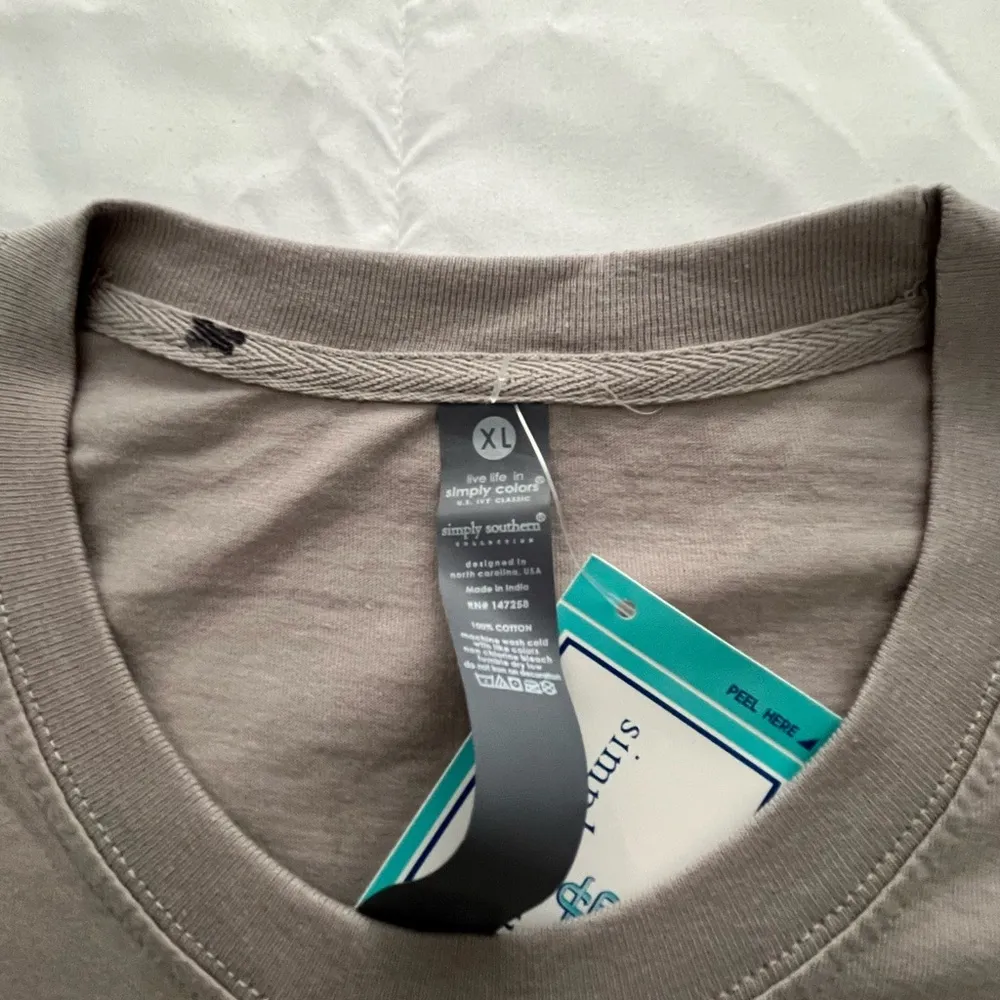 Simply Southern “Official Cowgirl Shirt”. Size XLarge. Grey - Image 3