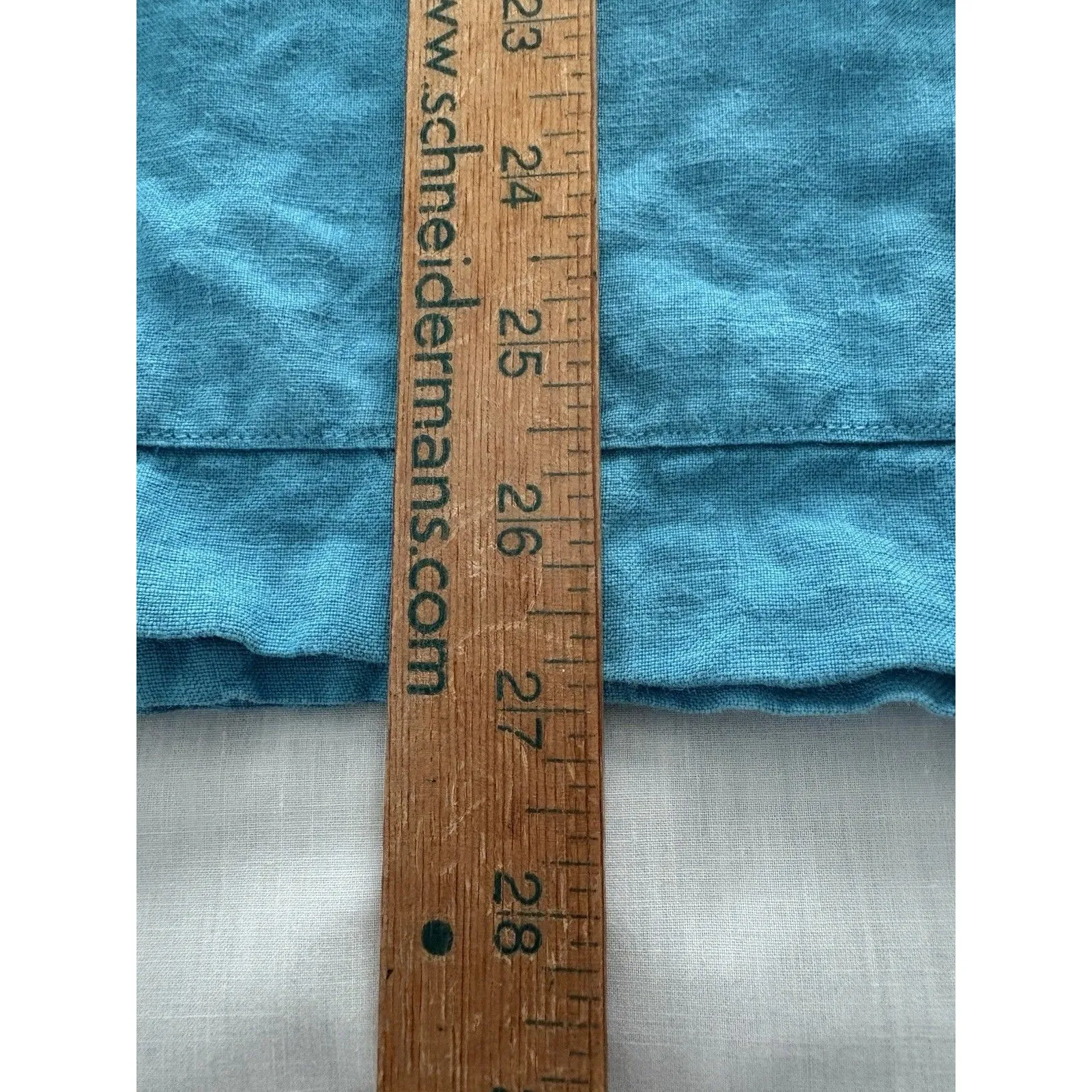 Bryn Walker 100% Linen Tunic Sz Small Blue Lagenlook Oversized Boxy Lightweight - Image 10