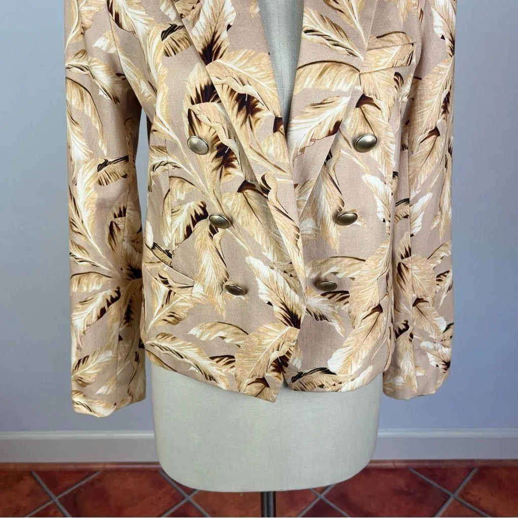 L’Agence Brooke Double Breasted Crop Blazer - Image 5