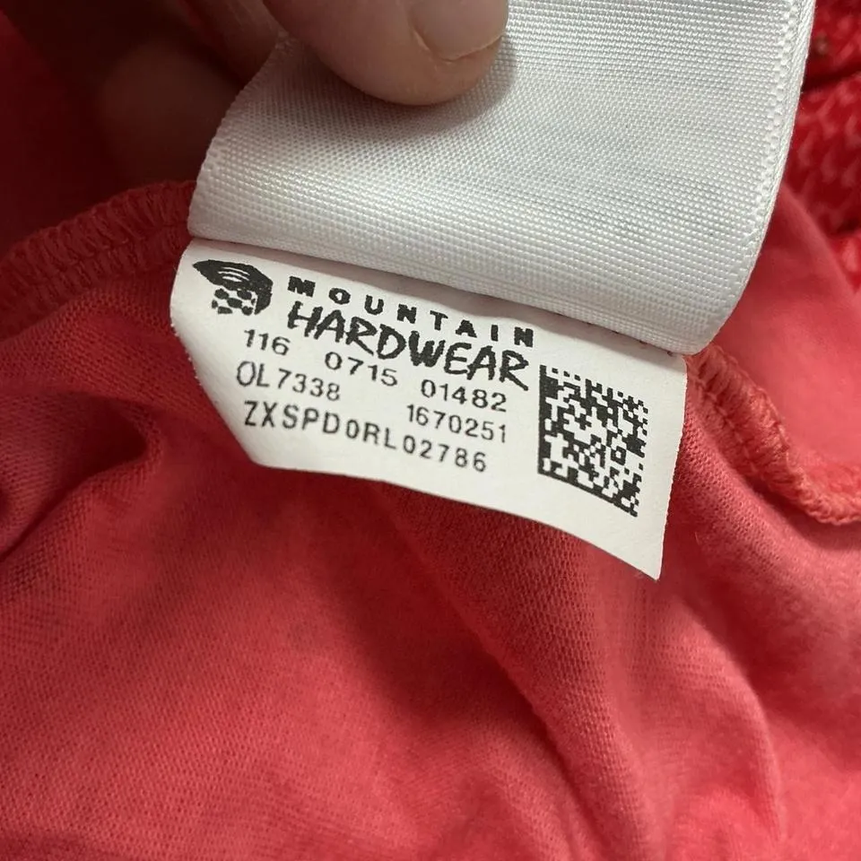 Mountain Hardwear Coral‎ Pink Heathered Textured Tank Top M - Image 6