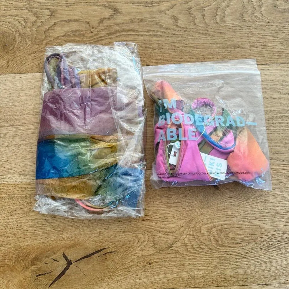 Frankies Bikinis Makie One Piece Swimsuit and Michelle Mesh Pants - Image 2