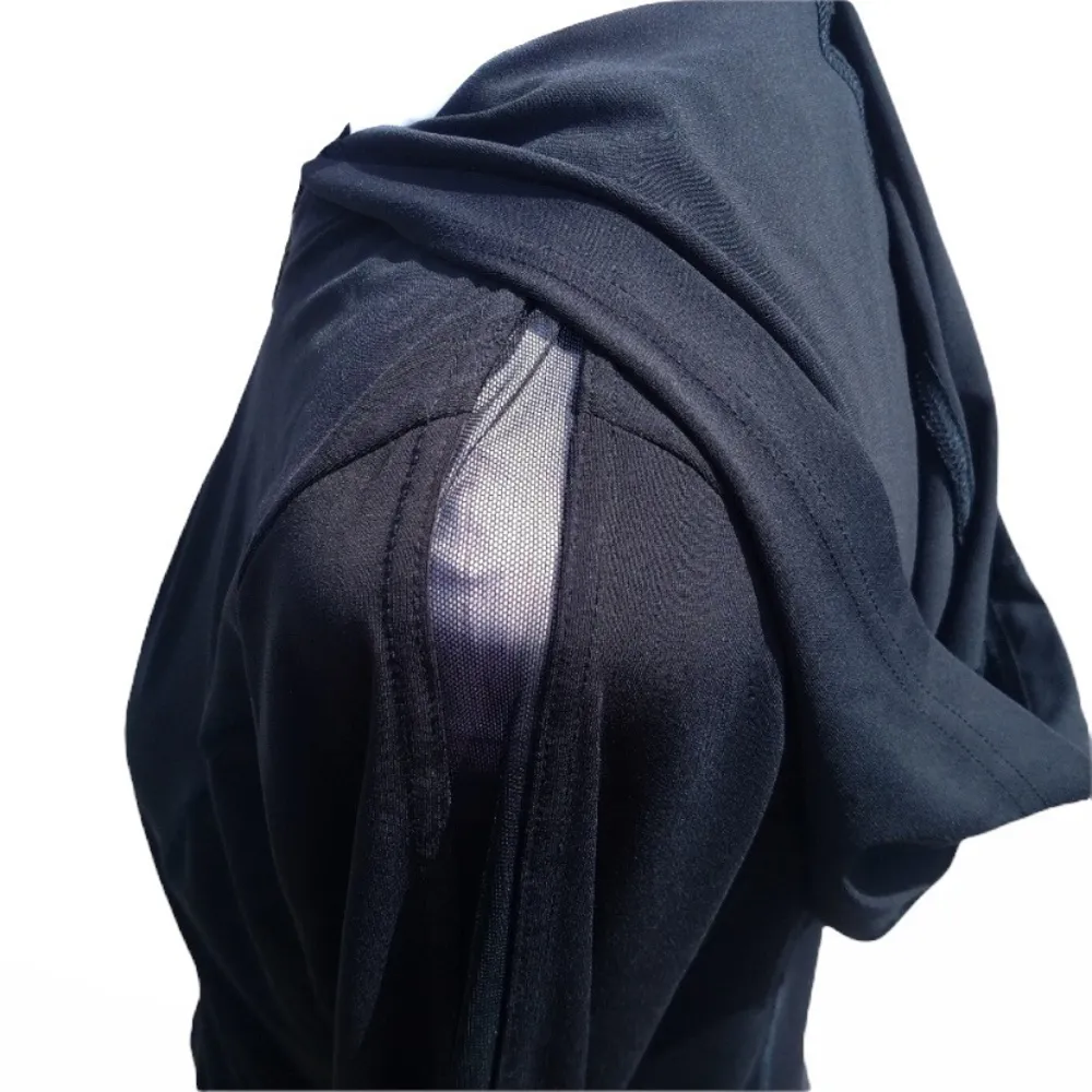CAbi #576 Black Zip Up Hoodie Mesh‎ Detail XS - Image 4
